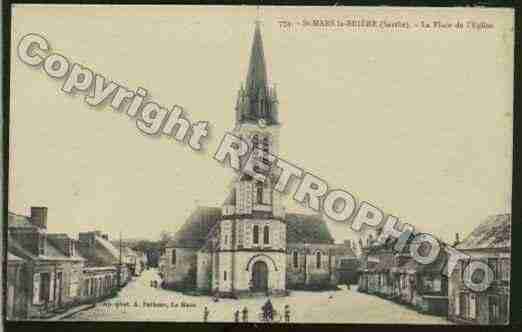 Ville de SAINTMARSLABRIERE Carte postale ancienne Ville de SAINTMARSLABRIERE Carte postale ancienne