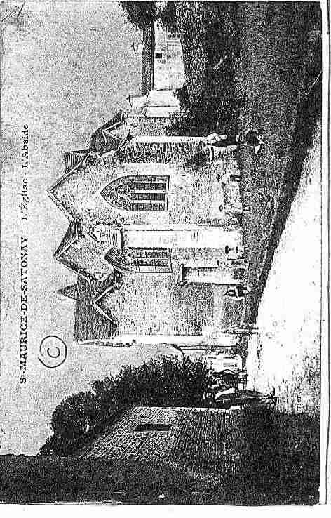Ville de SAINTMAURICEDESATONNAY Carte postale ancienne Ville de SAINTMAURICEDESATONNAY Carte postale ancienne