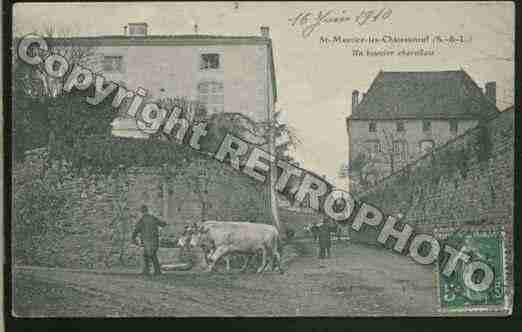 Ville de SAINTMAURICELESCHATEAUNEUF Carte postale ancienne