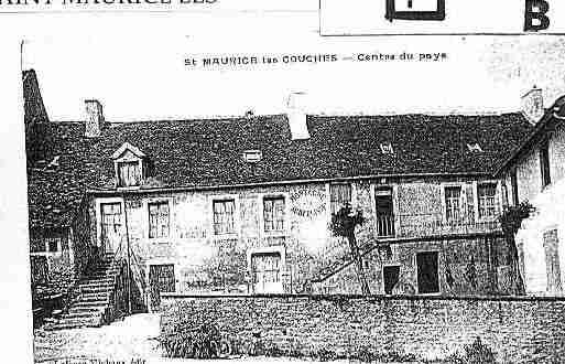 Ville de SAINTMAURICELESCOUCHES Carte postale ancienne