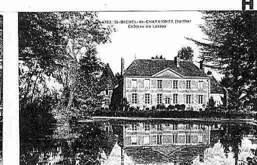 Ville de SAINTMICHELDECHAVAIGNES Carte postale ancienne