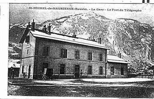 Ville de SAINTMICHELDEMAURIENNE Carte postale ancienne