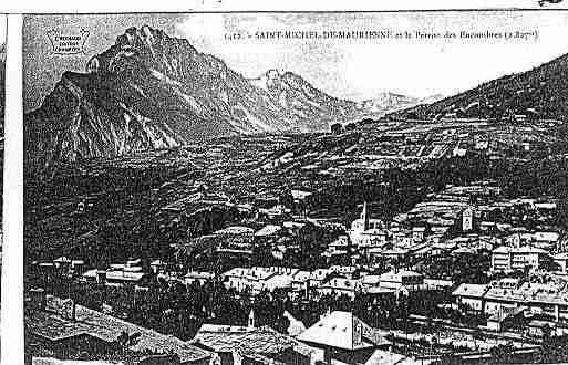 Ville de SAINTMICHELDEMAURIENNE Carte postale ancienne