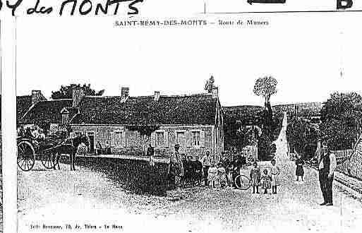 Ville de SAINTREMYDESMONTS Carte postale ancienne