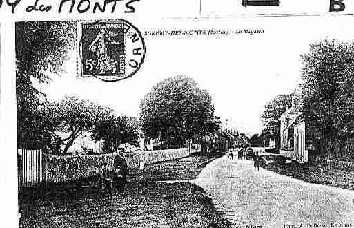 Ville de SAINTREMYDESMONTS Carte postale ancienne