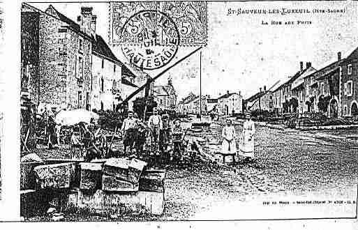 Ville de SAINTSAUVEUR Carte postale ancienne