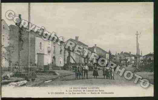 Ville de SAINTSAUVEUR Carte postale ancienne Ville de SAINTSAUVEUR Carte postale ancienne