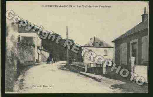 Ville de SAINTSERNINDUBOIS Carte postale ancienne