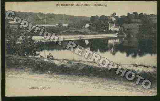 Ville de SAINTSERNINDUBOIS Carte postale ancienne