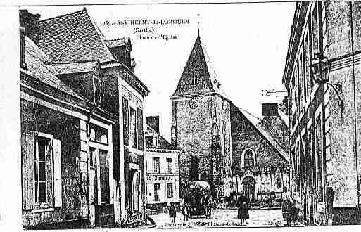 Ville de SAINTVINCENTDULOROUER Carte postale ancienne