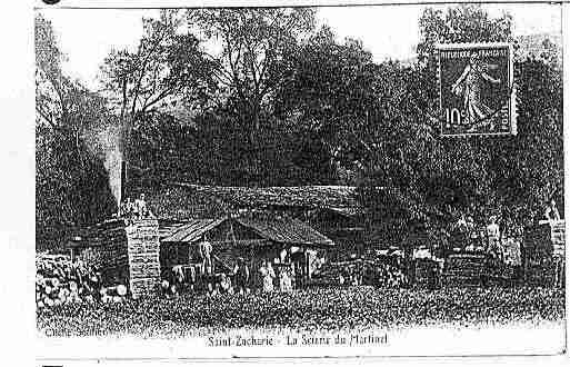 Ville de SAINTZACHARIE Carte postale ancienne