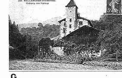 Ville de SALLANCHES Carte postale ancienne