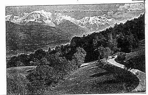 Ville de SALLANCHES Carte postale ancienne
