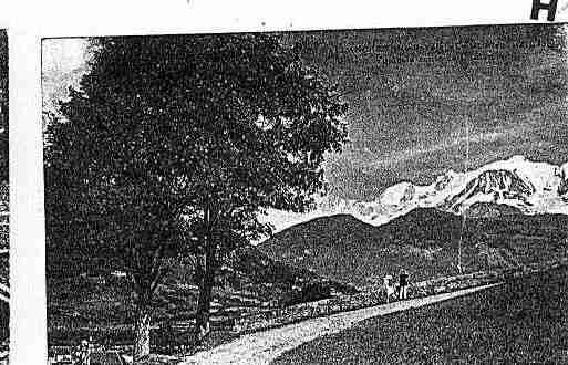 Ville de SALLANCHES Carte postale ancienne