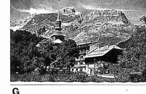 Ville de SALLANCHES Carte postale ancienne