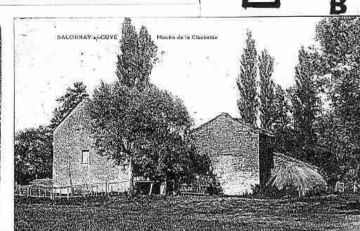 Ville de SALORNAYSURGUYE Carte postale ancienne