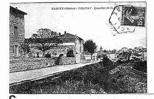 Ville de SARCEY Carte postale ancienne