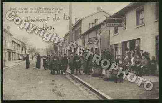 Ville de SATHONAYVILLAGE Carte postale ancienne