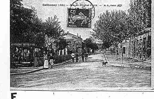 Ville de SATHONAYVILLAGE Carte postale ancienne