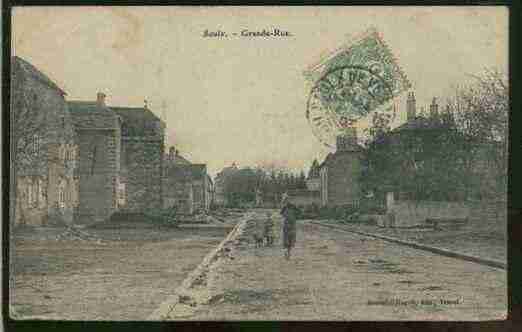 Ville de SAULX Carte postale ancienne