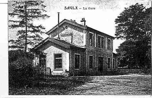 Ville de SAULX Carte postale ancienne