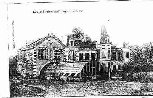 Ville de SAVIGNEL\'EVEQUE Carte postale ancienne