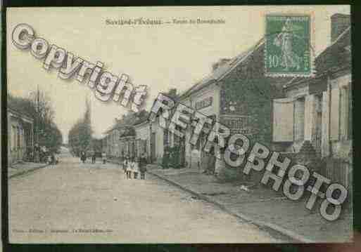 Ville de SAVIGNEL\'EVEQUE Carte postale ancienne