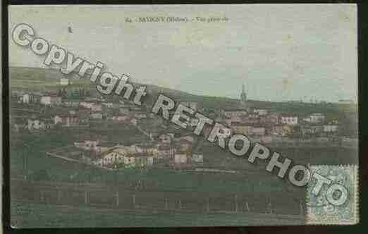 Ville de SAVIGNY Carte postale ancienne