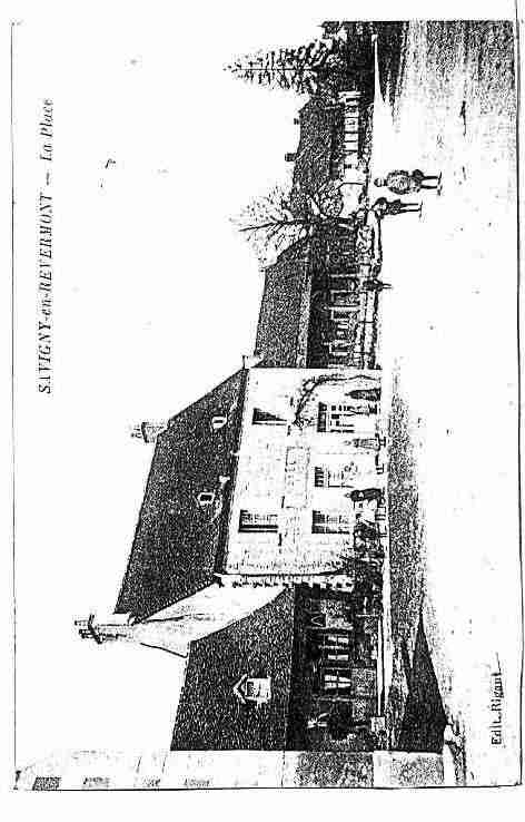 Ville de SAVIGNYENREVERMONT Carte postale ancienne