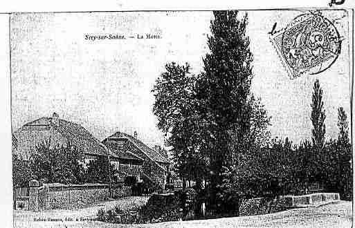 Ville de SCEYSURSAONE Carte postale ancienne