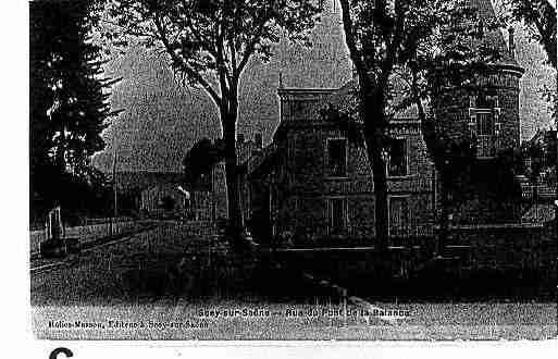 Ville de SCEYSURSAONE Carte postale ancienne Ville de SCEYSURSAONE Carte postale ancienne