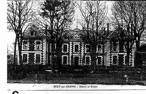 Ville de SCEYSURSAONE Carte postale ancienne