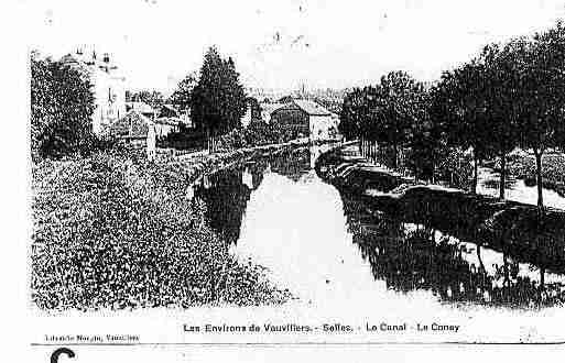 Ville de SELLES Carte postale ancienne