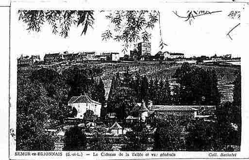 Ville de SEMURENBRIONNAIS Carte postale ancienne