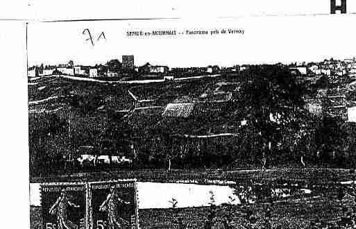 Ville de SEMURENBRIONNAIS Carte postale ancienne