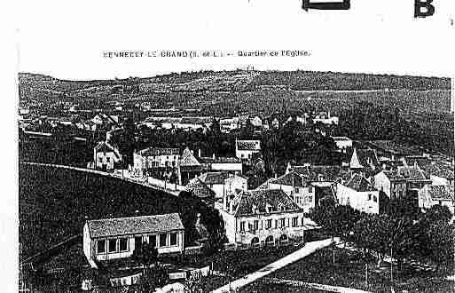 Ville de SENNECEYLEGRAND Carte postale ancienne