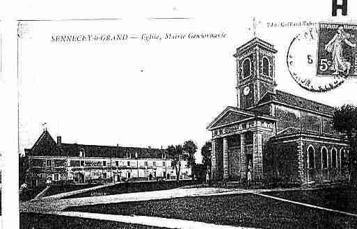 Ville de SENNECEYLEGRAND Carte postale ancienne Ville de SENNECEYLEGRAND Carte postale ancienne