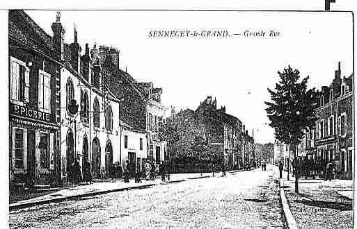 Ville de SENNECEYLEGRAND Carte postale ancienne