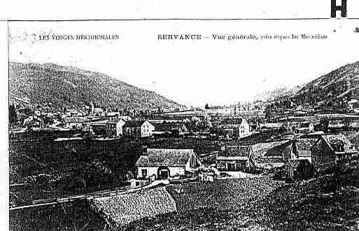 Ville de SERVANCE Carte postale ancienne