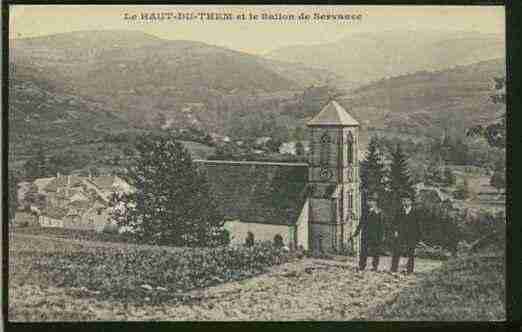 Ville de SERVANCE Carte postale ancienne