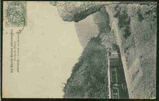 Ville de SERVANCE Carte postale ancienne