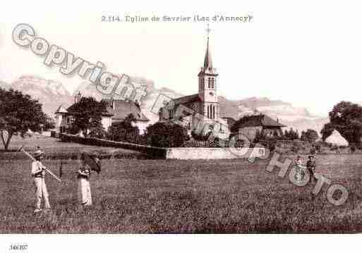 Ville de SEVRIER Carte postale ancienne