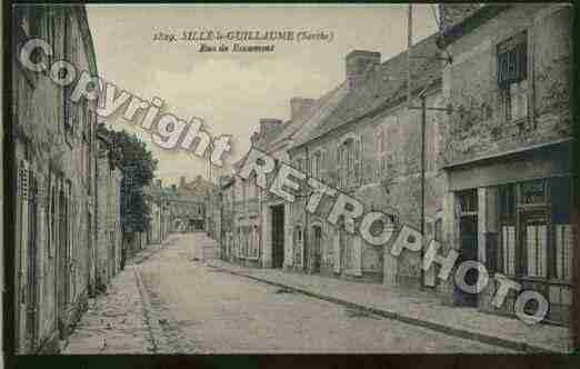 Ville de SILLELEGUILLAUME Carte postale ancienne