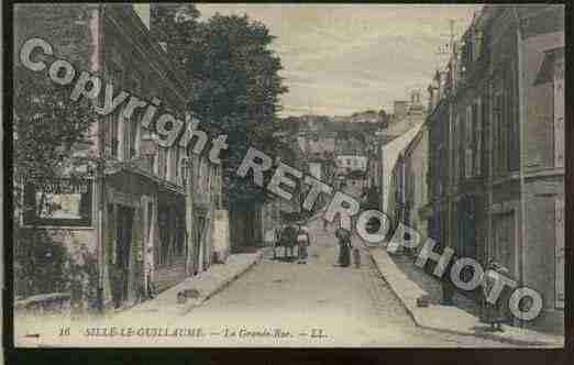 Ville de SILLELEGUILLAUME Carte postale ancienne