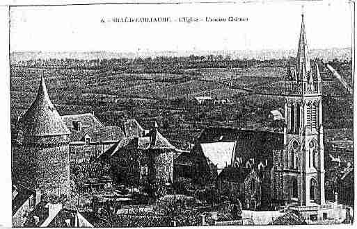 Ville de SILLELEGUILLAUME Carte postale ancienne