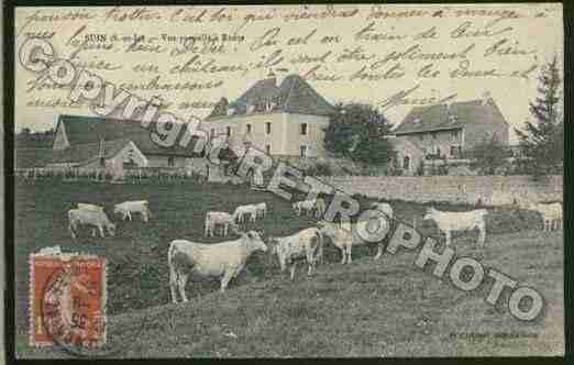 Ville de SUIN Carte postale ancienne