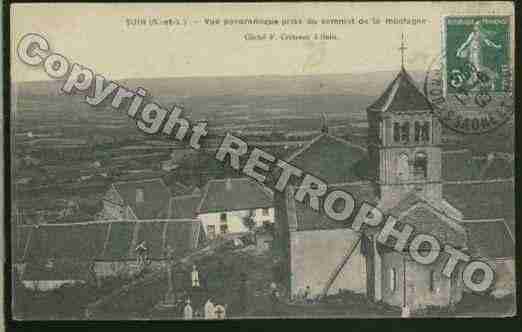 Ville de SUIN Carte postale ancienne