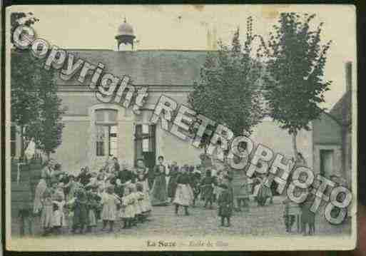 Ville de SUZESURSARTHE(LA) Carte postale ancienne