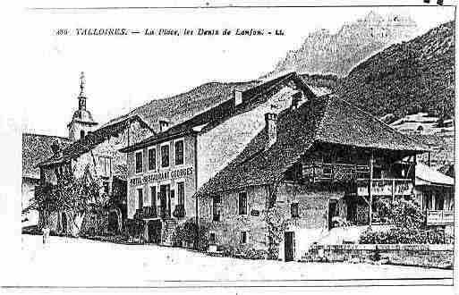 Ville de TALLOIRES Carte postale ancienne