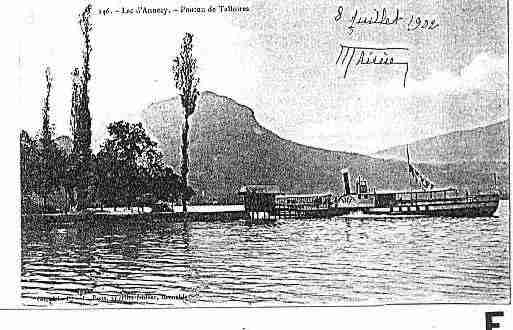 Ville de TALLOIRES Carte postale ancienne